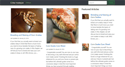 Desktop Screenshot of critterhobbyist.com